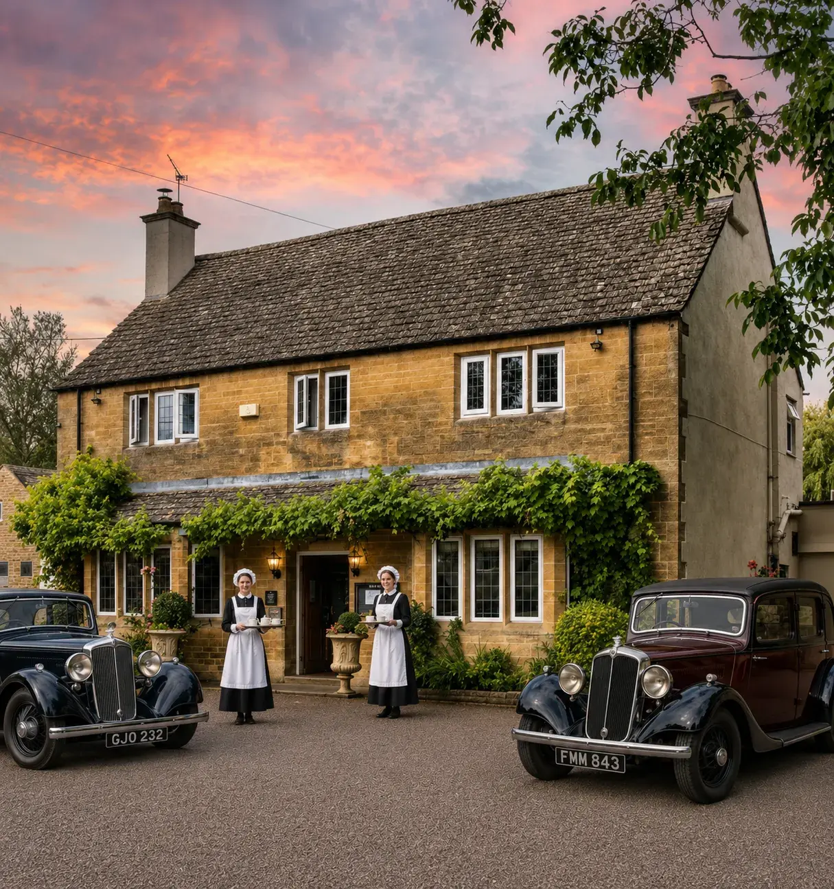 Downton Tea Room interior